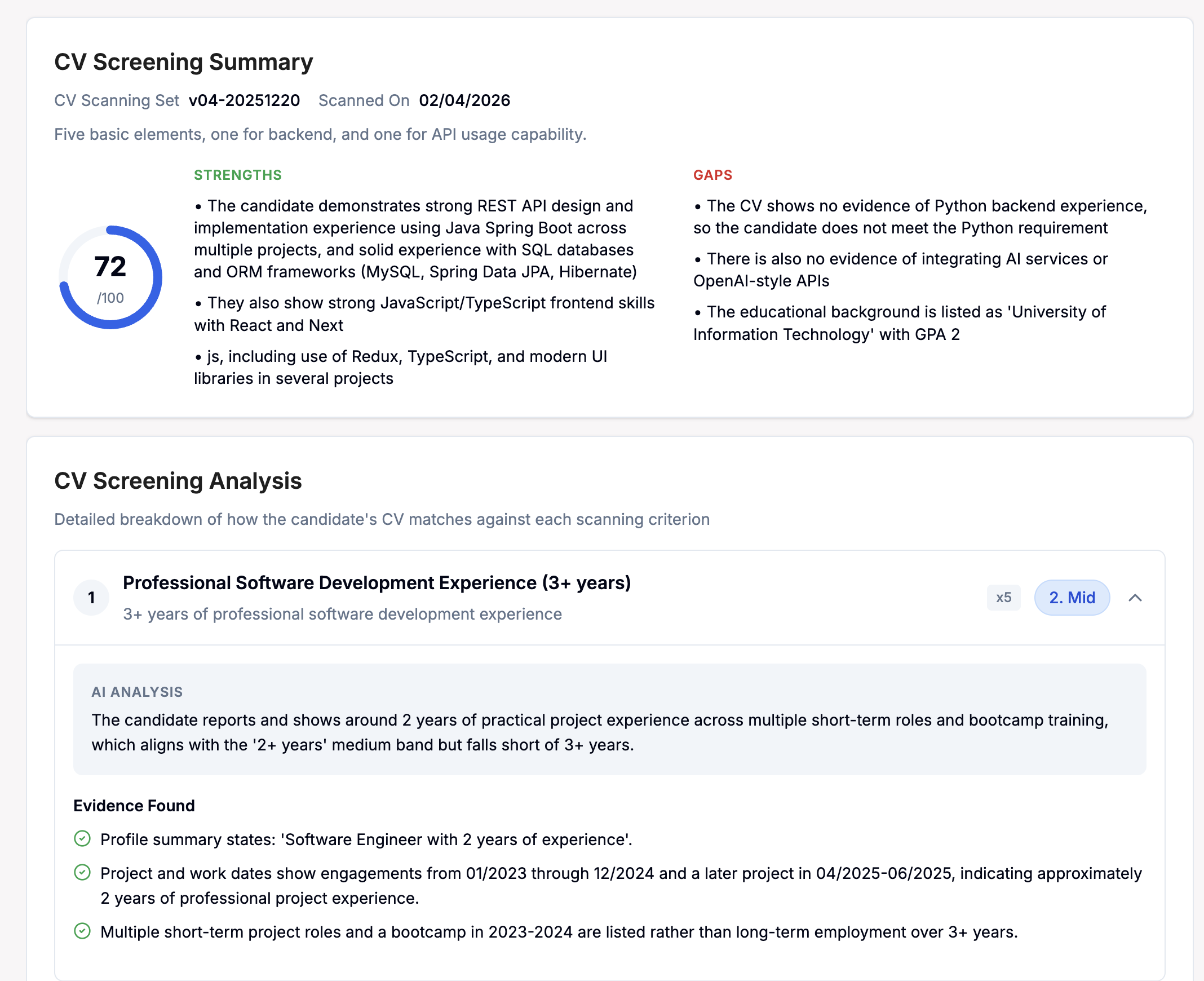 Cv Score Check HAYTECH SOLUTIONS - AI-Powered HR Platform | Automate Screening & Hiring